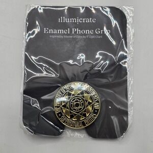 Illumicrate Phone Grip Master of Djinn Ministry of Alchemy Enamel Gold Accessory